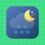 weather radar: forecast widget android application logo